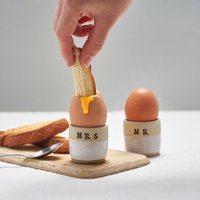 Personalisierte Hand Geworfen Keramik Eierbecher von LibbyBallardCeramics