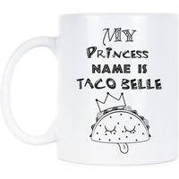 Becher Lustige Taco Belle Geschenk Prinzessin von LibbysDesignStore