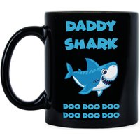 Daddy Shark Papa Kaffeebecher Tasse Hai Becher von LibbysDesignStore