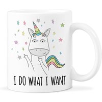 Einhorn Becher Tasse Geschenk Kaffee Lustige Tun Was Wollen Kaffeebecher von LibbysDesignStore