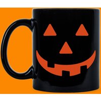 Jack-O-Lantern Kaffeebecher Für Halloween, Herbst Und Partygeschenke von LibbysDesignStore