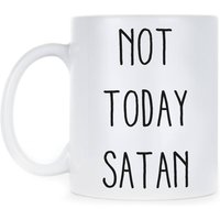 Süße Jesus Satan Becher Nicht Heute Geschenk Motivierend Lustige Anti-Satan Süße Jesus Satan Becher Nicht Heute Geschenk Motivierend Lustige Anti-Satan von LibbysDesignStore