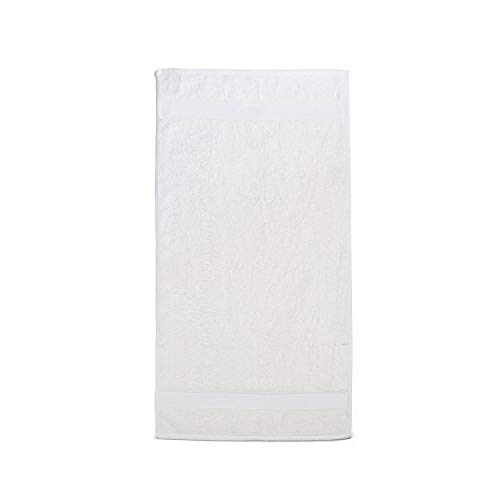 Libeco Home - Halbleinen Handtuch Terry Simi 50x100 cm Optic White von Libeco Home