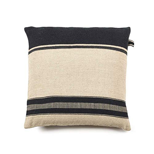 Libeco Home - Marshall Leinen/Wolle Dekokissenbezug 63x63 cm Multi Stripe von Libeco Home