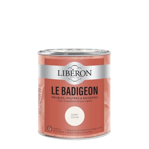 Libéron Le Badigeon Möbel, Balken und Holzvertäfelungen, Baumwolle, 0,75 l, Weiß von Libéron