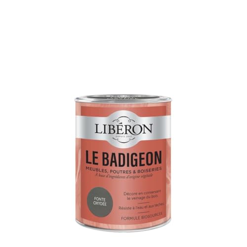 Libéron Le Badigeon Möbel, Balken und Holzvertäfelungen, oxidiertes Gusseisen, 250 ml von Libéron