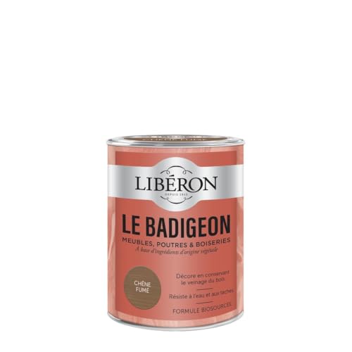 Libéron Le Badigeon Möbelstücke, Balken und Holzvertäfelungen, geräucherte Eiche, 250 ml von Libéron