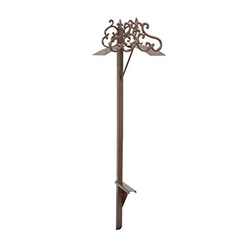 Liberty Garden 649-KD Hyde Park Dekorativer Metall-Gartenschlauchständer, hält 3,6 m langen Schlauch, 104 cm Höhe, Bronze von Liberty Garden Products