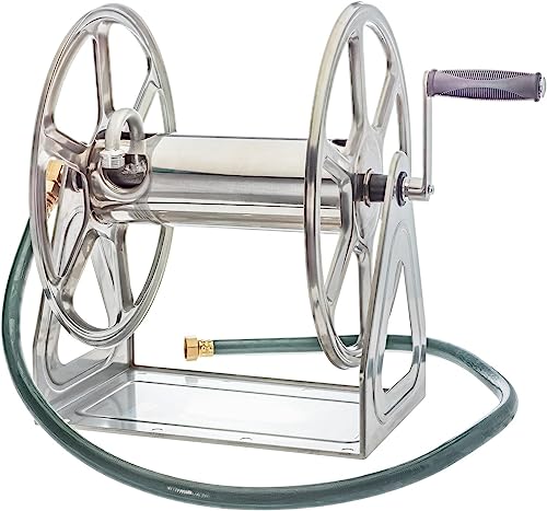 Liberty Garden Products Schlauchtrommel Edelstahl 709-S2 von Liberty Garden