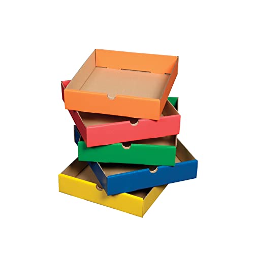 Liberty House Toys Literatursortierer Schubladen, Wellpappe, Rot, Gelb, Grün, Blau & Orange, Einheitsgröße von Liberty House Toys