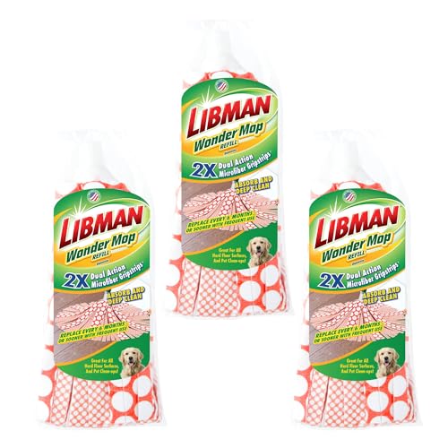 Libman 1208 Wonder Mop Nachfüllpackung (3 Stück) von Libman