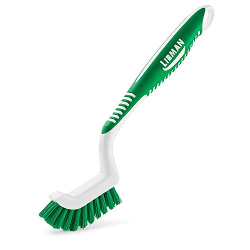 Libman Commercial 18 Tile and Grout Brush, Polypropylene, 9.75" total length, Green and White (Pack of 6) von Libman