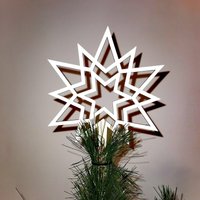 Atemberaubende Weihnachtsbaum Topper von Libsa