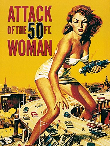 Liby Poster/Kunstdruck Attack of The 50FT. Woman 60 x 80 cm von Liby