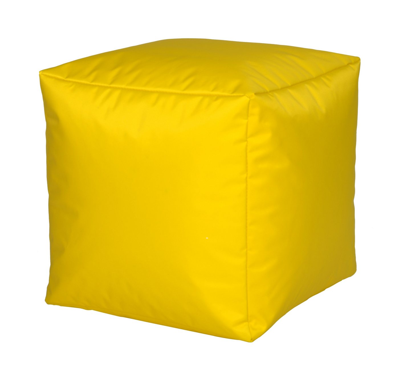 Licardo Hocker Sitzwürfel Nylon gelb 40/40/40 cm (1 St) von Licardo