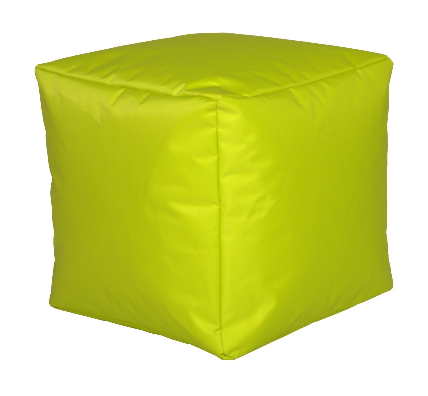 Licardo Hocker Sitzwürfel Nylon limone 40/40/40 cm (1 St) von Licardo