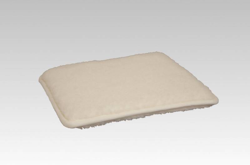 Licardo Sitzkissen Stuhlkissen 2er Pack Wolle ecru 37 x 40 cm von Licardo