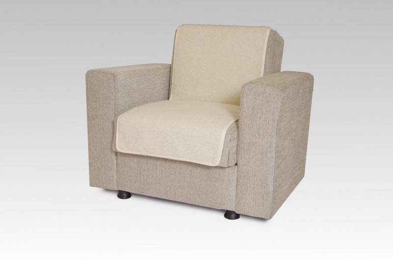 Licardo Sesselschoner Sesselschoner Wolle ecru 150 x 50 cm Licardo Sesselschoner Sesselschoner Wolle ecru 150 x 50 cm von Licardo