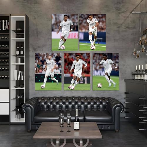 Licensed Decor Real Madrid Wandkunst-Poster, A2, Attacking, 5–59 cm (H) x 42 cm (B) von Licensed Decor