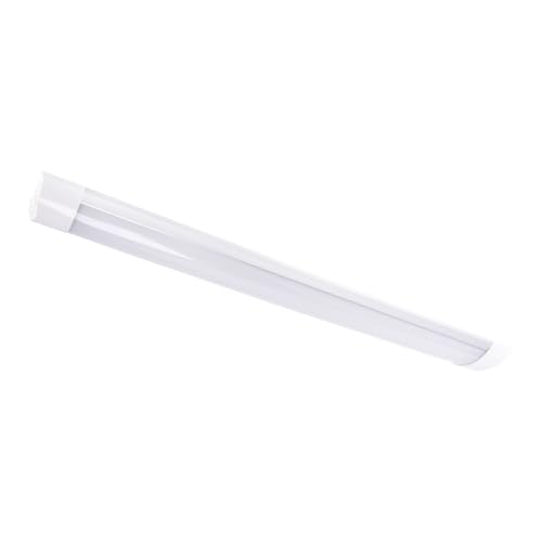 LED Unterbauleuchte mit Schalter B: 60 cm IP42 Weiß länglich neutralweiß 4000 K 2040 lm Spiegel Licht Wandlampe Bad Küchenleuchte Wand LED Unterbauleuchte mit Schalter B: 60 cm IP42 Weiß länglich neutralweiß 4000 K 2040 lm Spiegel Licht Wandlampe Bad Küchenleuchte Wand von Licht-Erlebnisse