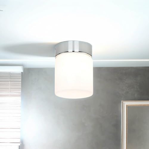 Licht-Erlebnisse Deckenleuchte Spot verchromt IP44 fürs Badezimmer D:10cm G9 Lampe fürs Bad Spiegel Spritzwasser geschützt Beleuchtung Licht-Erlebnisse Deckenleuchte Spot verchromt IP44 fürs Badezimmer D:10cm G9 Lampe fürs Bad Spiegel Spritzwasser geschützt Beleuchtung von Licht-Erlebnisse