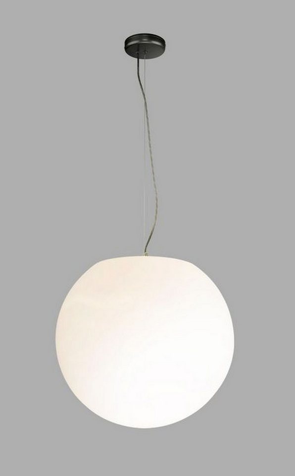 Licht-Erlebnisse Außen-Deckenleuchte CUMULUS, ohne Leuchtmittel, Weiße Pendelleuchte Ball Lampe Wohnzimmer Schlafzimmer Lampe von Licht-Erlebnisse