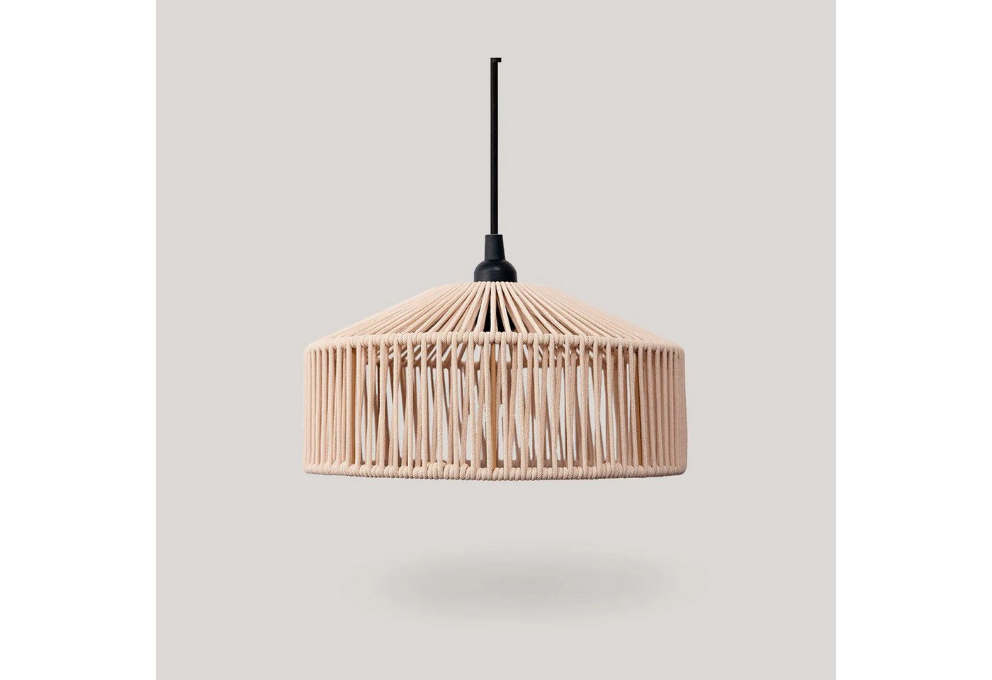 Licht-Erlebnisse Außen-Deckenleuchte JEJU, ohne Leuchtmittel, LED IP54 D: 30 cm Seil Lampenschirm Boho Style außen Outdoor Licht-Erlebnisse Außen-Deckenleuchte JEJU, ohne Leuchtmittel, LED IP54 D: 30 cm Seil Lampenschirm Boho Style außen Outdoor von Licht-Erlebnisse