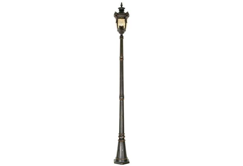 Licht-Erlebnisse Außen-Stehlampe AMY, ohne Leuchtmittel, Stehlampe außen IP44 Creme Bronze E27 237 cm Glas Metall Rustikal Licht-Erlebnisse Außen-Stehlampe AMY, ohne Leuchtmittel, Stehlampe außen IP44 Creme Bronze E27 237 cm Glas Metall Rustikal von Licht-Erlebnisse