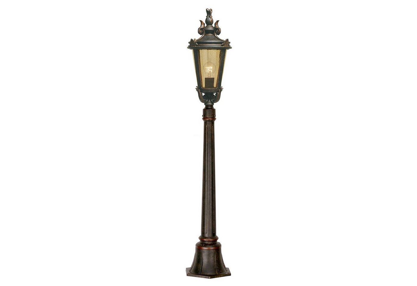 Licht-Erlebnisse Außen-Stehlampe BISHOP, ohne Leuchtmittel, Garten Standleuchte H:117cm in Bronze antik Licht-Erlebnisse Außen-Stehlampe BISHOP, ohne Leuchtmittel, Garten Standleuchte H:117cm in Bronze antik von Licht-Erlebnisse