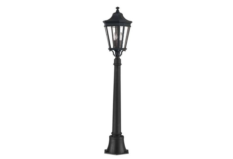Licht-Erlebnisse Außen-Stehlampe CHARLES, ohne Leuchtmittel, Wegeleuchte Hof Garten IP44 Schwarz E14 110 cm Glas Aluminium Rustikal Licht-Erlebnisse Außen-Stehlampe CHARLES, ohne Leuchtmittel, Wegeleuchte Hof Garten IP44 Schwarz E14 110 cm Glas Aluminium Rustikal von Licht-Erlebnisse