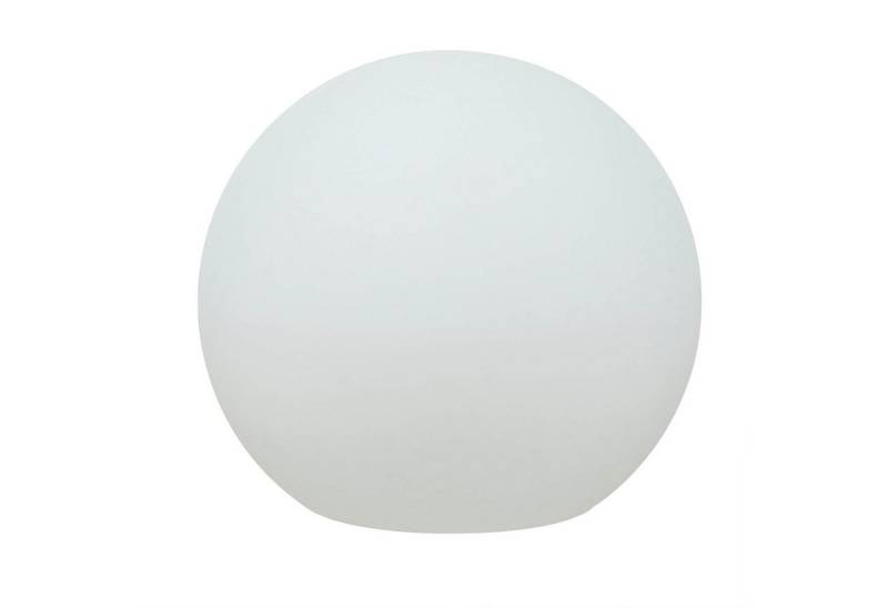 Licht-Erlebnisse Außen-Stehlampe TORI, LED, Solar LED Farbwechsler Dimmer Fernbedienung Ø 50 cm IP65 Kugelleuchte von Licht-Erlebnisse
