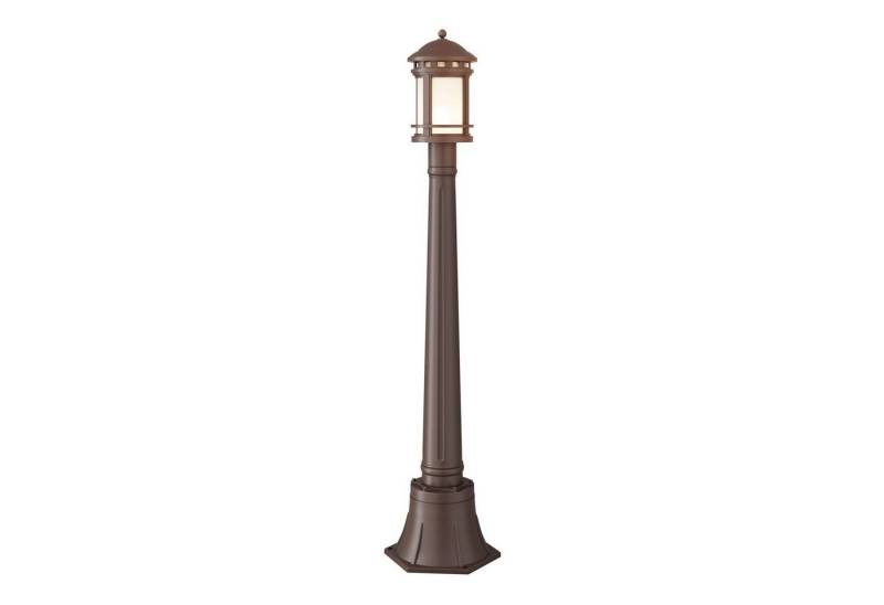 Licht-Erlebnisse Außen-Stehlampe YANO, ohne Leuchtmittel, Aluminium 105 cm hoch IP44 Braun Weiß E27 rund Vintage Licht-Erlebnisse Außen-Stehlampe YANO, ohne Leuchtmittel, Aluminium 105 cm hoch IP44 Braun Weiß E27 rund Vintage von Licht-Erlebnisse