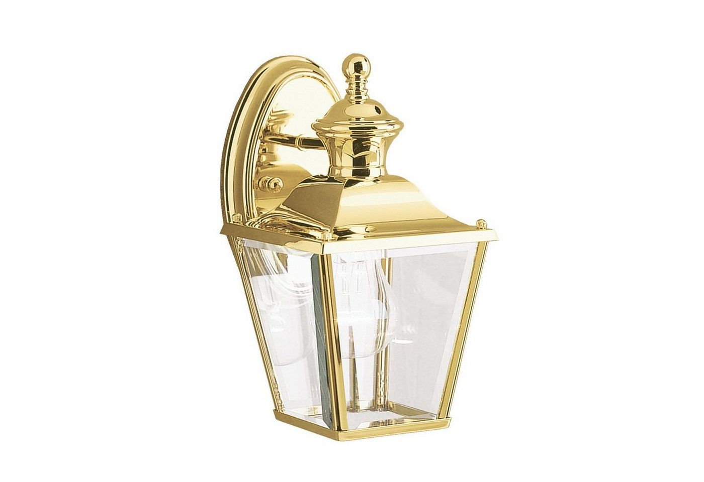 Licht-Erlebnisse Außen-Wandleuchte AURELIA, ohne Leuchtmittel, Wandlampe außen E27 IP44 Haus Garten Glas Messing Vintage Wandleuchte Licht-Erlebnisse Außen-Wandleuchte AURELIA, ohne Leuchtmittel, Wandlampe außen E27 IP44 Haus Garten Glas Messing Vintage Wandleuchte von Licht-Erlebnisse