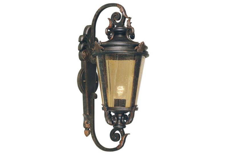 Licht-Erlebnisse Außen-Wandleuchte BISHOP, ohne Leuchtmittel, Wandleuchte Außen Laterne Braun Stahl IP44 Hof Licht-Erlebnisse Außen-Wandleuchte BISHOP, ohne Leuchtmittel, Wandleuchte Außen Laterne Braun Stahl IP44 Hof von Licht-Erlebnisse