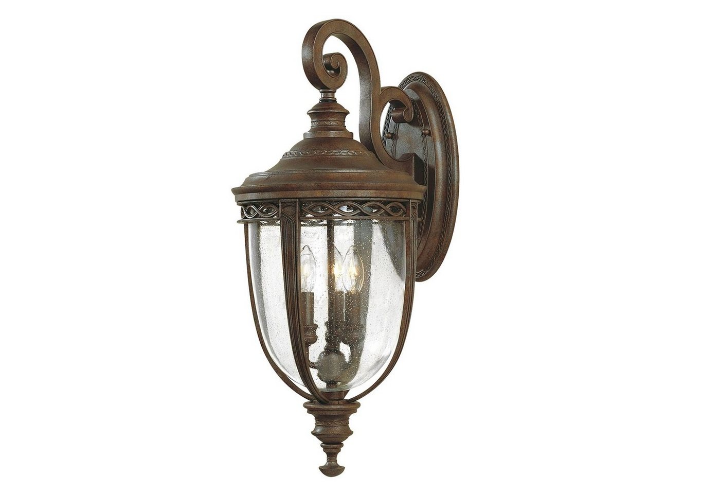 Licht-Erlebnisse Außen-Wandleuchte EDMUND, ohne Leuchtmittel, Wandlampe außen Haus Terrasse IP44 Bronze E14 Glas Metall Rustikal Licht-Erlebnisse Außen-Wandleuchte EDMUND, ohne Leuchtmittel, Wandlampe außen Haus Terrasse IP44 Bronze E14 Glas Metall Rustikal von Licht-Erlebnisse