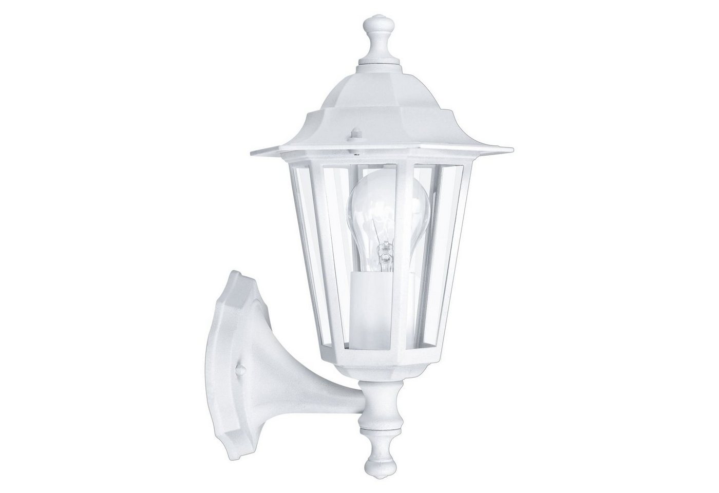 Licht-Erlebnisse Außen-Wandleuchte LATERNA 5, ohne Leuchtmittel, Laternen Wandleuchte für Außen in weiss Licht-Erlebnisse Außen-Wandleuchte LATERNA 5, ohne Leuchtmittel, Laternen Wandleuchte für Außen in weiss von Licht-Erlebnisse