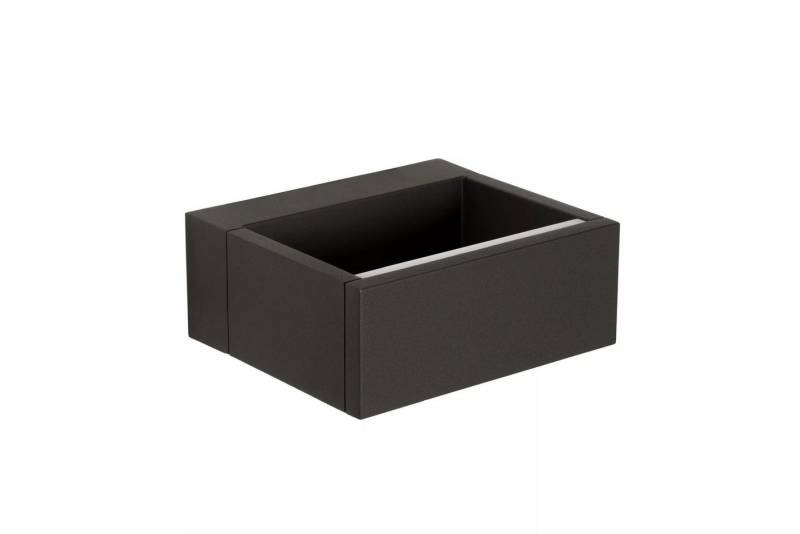 Licht-Erlebnisse Außen-Wandleuchte LOXA, LED fest integriert, Warmweiß, LED Aluminium IP54 B: 13 cm Up Down Anthrazit eckig 270-300 lm Licht-Erlebnisse Außen-Wandleuchte LOXA, LED fest integriert, Warmweiß, LED Aluminium IP54 B: 13 cm Up Down Anthrazit eckig 270-300 lm von Licht-Erlebnisse