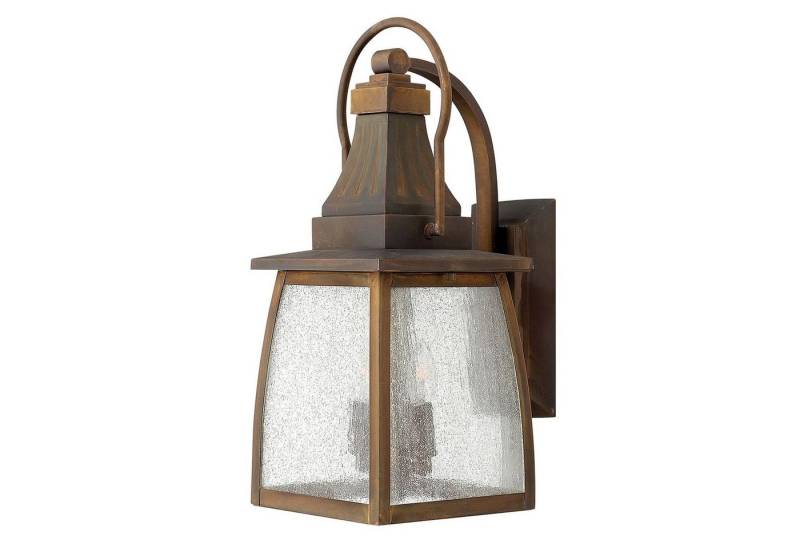 Licht-Erlebnisse Außen-Wandleuchte MAINE, ohne Leuchtmittel, Außenwandlampe Garten Hof IP23 E14 Glas Messing massiv Maritim Licht-Erlebnisse Außen-Wandleuchte MAINE, ohne Leuchtmittel, Außenwandlampe Garten Hof IP23 E14 Glas Messing massiv Maritim von Licht-Erlebnisse