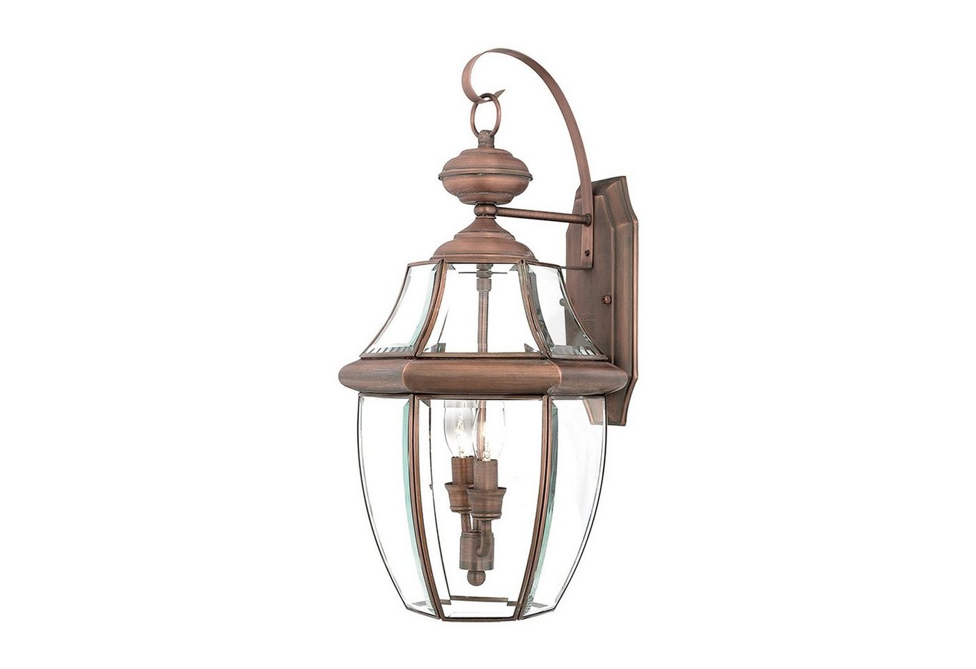 Licht-Erlebnisse Außen-Wandleuchte REGINA, ohne Leuchtmittel, Außenleuchte Wand Haus Hof Glas Metall IP44 E14 Vintage Außenlampe Licht-Erlebnisse Außen-Wandleuchte REGINA, ohne Leuchtmittel, Außenleuchte Wand Haus Hof Glas Metall IP44 E14 Vintage Außenlampe von Licht-Erlebnisse