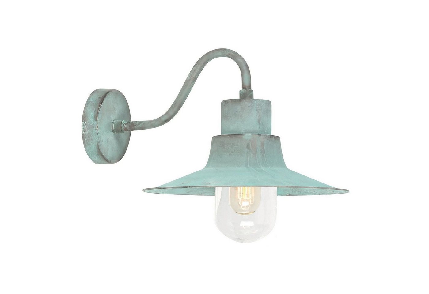 Licht-Erlebnisse Außen-Wandleuchte TYLER, ohne Leuchtmittel, Außenwandleuchte Haus Garten IP44 E27 Glas Messing Maritim Außenlampe Licht-Erlebnisse Außen-Wandleuchte TYLER, ohne Leuchtmittel, Außenwandleuchte Haus Garten IP44 E27 Glas Messing Maritim Außenlampe von Licht-Erlebnisse