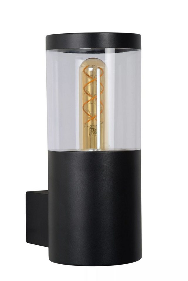 Licht-Erlebnisse Außen-Wandleuchte ZORU, ohne Leuchtmittel, Metall 23 cm hoch IP44 Schwarz E27 Licht-Erlebnisse Außen-Wandleuchte ZORU, ohne Leuchtmittel, Metall 23 cm hoch IP44 Schwarz E27 von Licht-Erlebnisse