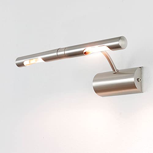 Licht-Erlebnisse Bilderlampe aus Metall in Chrome 2xG9 B:30cm klassisch Spiegelleuchte für Flur Bad Wohnzimmer Schlafzimmer Wandlampe Bilderleuchte Wandleuchte Innen Licht-Erlebnisse Bilderlampe aus Metall in Chrome 2xG9 B:30cm klassisch Spiegelleuchte für Flur Bad Wohnzimmer Schlafzimmer Wandlampe Bilderleuchte Wandleuchte Innen von Licht-Erlebnisse