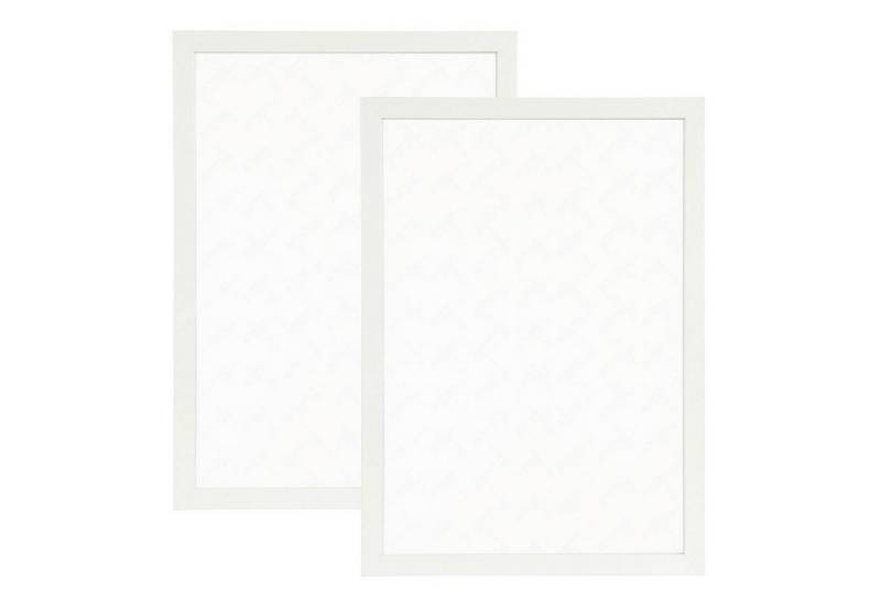 Licht-Erlebnisse Bilderrahmen-Set BILDERRAHMEN, (1 St), 2er Set DIN A3 Weiß 45 x 32,5 cm Holz Kunststoff bruchsicher Wand Licht-Erlebnisse Bilderrahmen-Set BILDERRAHMEN, (1 St), 2er Set DIN A3 Weiß 45 x 32,5 cm Holz Kunststoff bruchsicher Wand von Licht-Erlebnisse