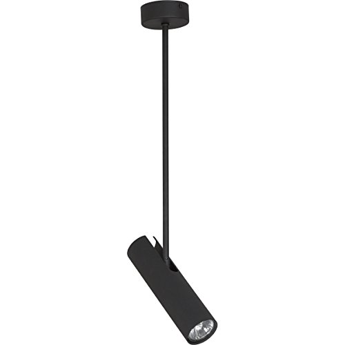 Deckenlampe Metall Schwarz Flur Wohnzimmer Schlafzimmer H:56 cm GU10 max. 35 Watt Zylinder Modern Innen Deckenleuchte EYE SUPER A Deckenlampe Metall Schwarz Flur Wohnzimmer Schlafzimmer H:56 cm GU10 max. 35 Watt Zylinder Modern Innen Deckenleuchte EYE SUPER A von Licht-Erlebnisse