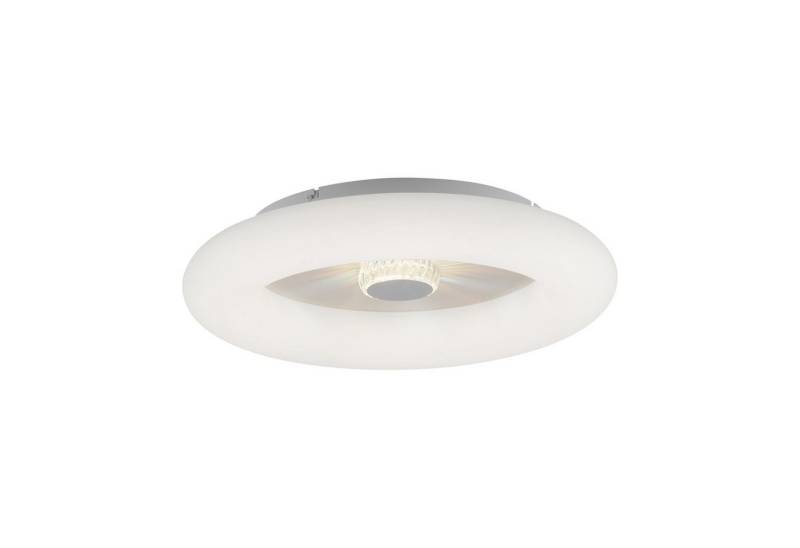 Licht-Erlebnisse Deckenleuchte AXELEN, LED fest integriert, LED mit Dimmer rund Ø 50 cm Weiß warmweißes Licht 2700-5000 K 3250 lm Licht-Erlebnisse Deckenleuchte AXELEN, LED fest integriert, LED mit Dimmer rund Ø 50 cm Weiß warmweißes Licht 2700-5000 K 3250 lm von Licht-Erlebnisse