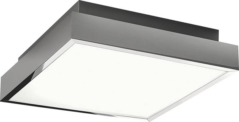 Licht-Erlebnisse Deckenleuchte BASSA, LED fest integriert, Neutralweiß, LED Deckenlampe Metall in Chrom Modern IP44 Badezimmer Licht-Erlebnisse Deckenleuchte BASSA, LED fest integriert, Neutralweiß, LED Deckenlampe Metall in Chrom Modern IP44 Badezimmer von Licht-Erlebnisse