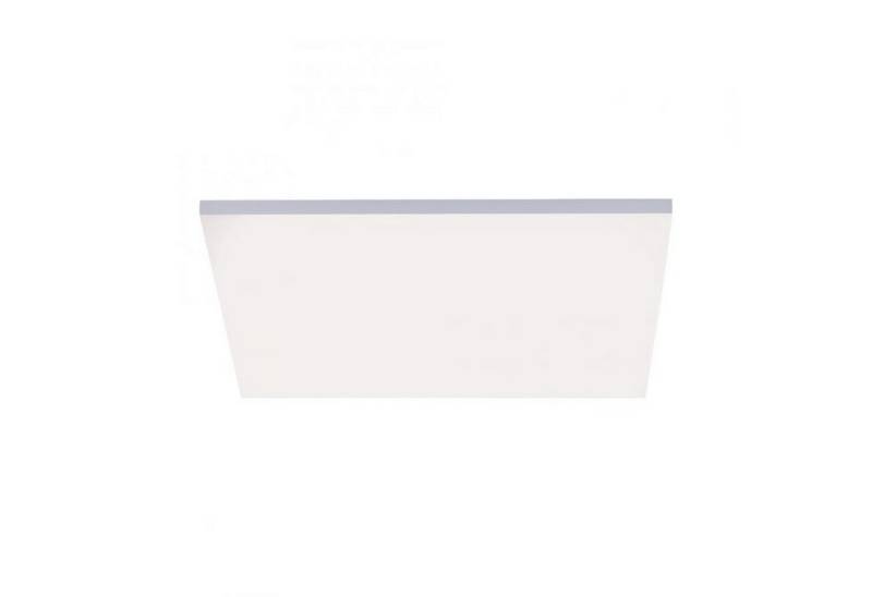 Licht-Erlebnisse Deckenleuchte CAMVERS, LED fest integriert, Warmweiß, LED Metall Dimmer warmweißes Licht 3000 K 4500 lm 62 cm breit Weiß von Licht-Erlebnisse