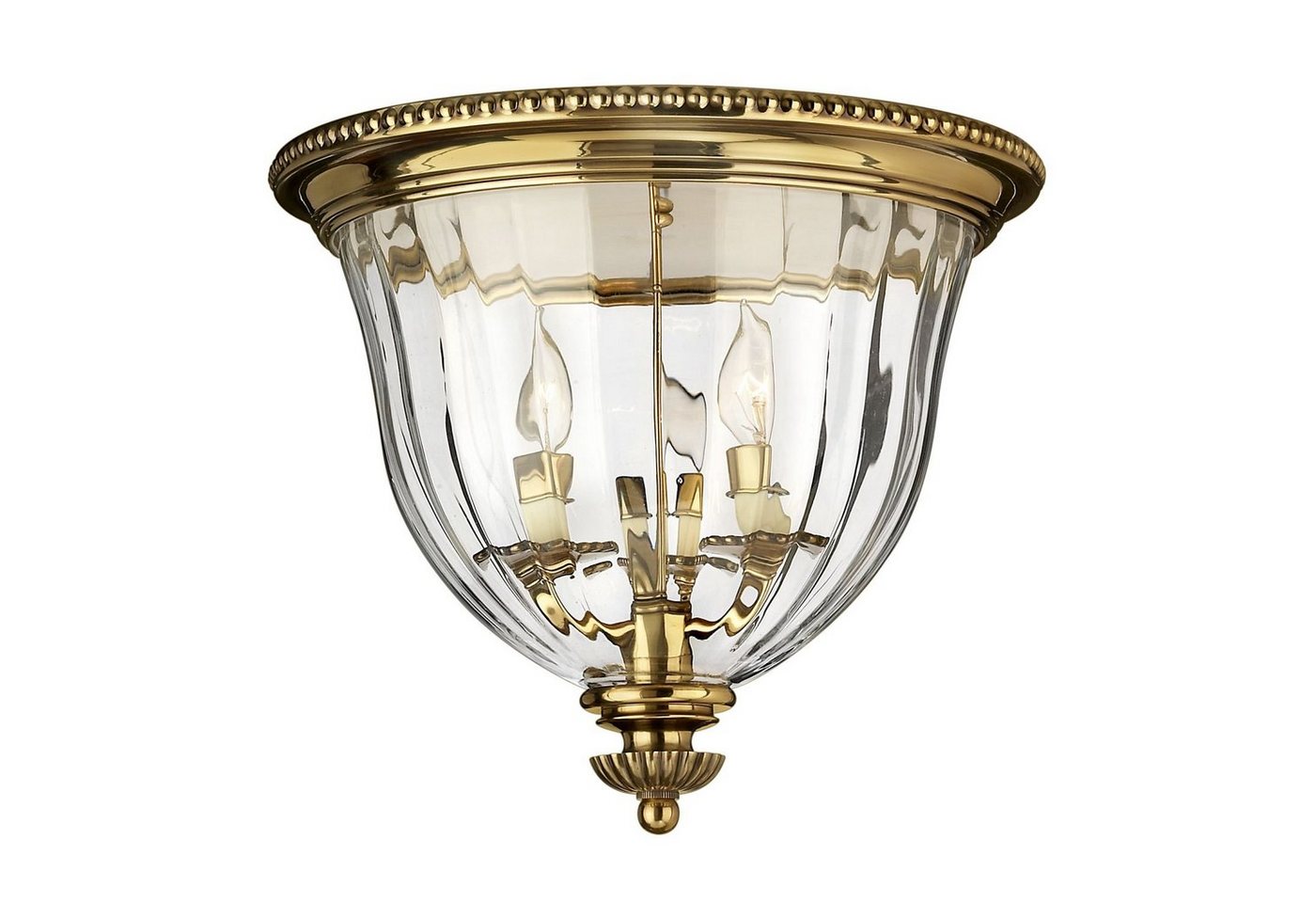 Licht-Erlebnisse Deckenleuchte CANDELA 3, ohne Leuchtmittel, Deckenlampe E14 Ø 36,8 cm Glas Messing massiv Beleuchtung Esszimmer Licht-Erlebnisse Deckenleuchte CANDELA 3, ohne Leuchtmittel, Deckenlampe E14 Ø 36,8 cm Glas Messing massiv Beleuchtung Esszimmer von Licht-Erlebnisse
