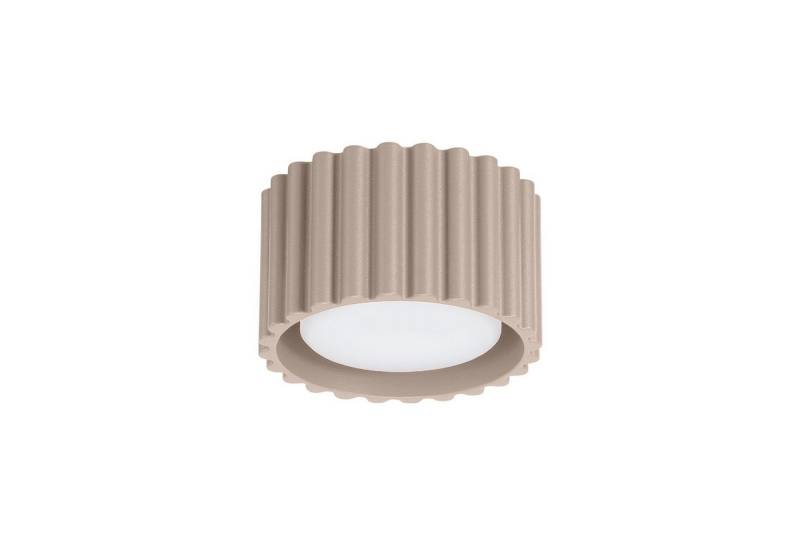 Licht-Erlebnisse Deckenleuchte CAVON, ohne Leuchtmittel, Aluminium B: 10 cm IP20 Taupe GX53 rund Modern Licht-Erlebnisse Deckenleuchte CAVON, ohne Leuchtmittel, Aluminium B: 10 cm IP20 Taupe GX53 rund Modern von Licht-Erlebnisse