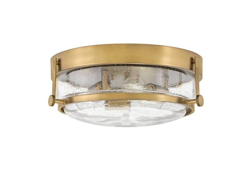 Licht-Erlebnisse Deckenleuchte DOMIVA, ohne Leuchtmittel, Glas Metall Ø 40 cm rund in Messing Antik E27 3-flammig Jugendstil Licht-Erlebnisse Deckenleuchte DOMIVA, ohne Leuchtmittel, Glas Metall Ø 40 cm rund in Messing Antik E27 3-flammig Jugendstil von Licht-Erlebnisse